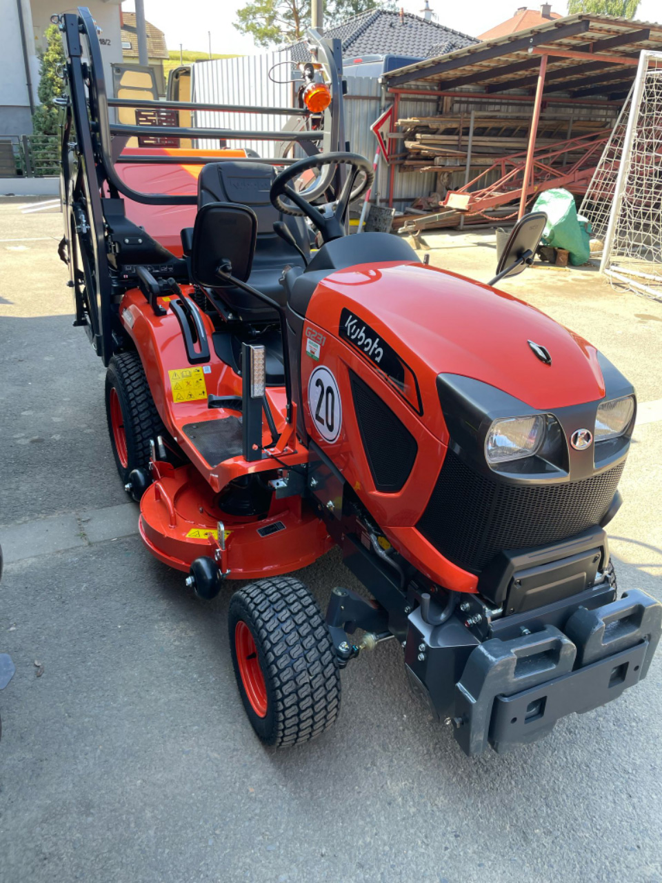 Předání stroje G231HD pro Obec Hať. Již druhý stroj od značky Kubota putoval na tuto Obec.